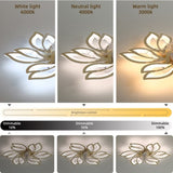 25.5In Ceiling Fan Titanium Gold with Light, Remote Control 3-Colour Temperature, 6-Speed Fanlight W1962P290691