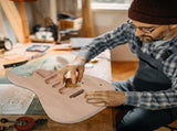 DIY 6 String 170 Style Electric Guitar Kits with Mahogany Body, Maple Neck and Accessories 65299078