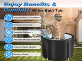 370L Bath Tub for Recovery, 97Gallon Large Cold Plunge Tub with 5-Layers Insulation, Portable 53236881