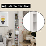 Tall Slim Bathroom Storage Cabinet, 71" Freestanding Bathroom Cabinet with 1 Drawer, 2 Doors and 4 W282P154459