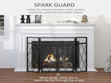 Folding Fireplace Screen 28442818