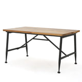 ZUN OCALA INDUSTRIAL WOOD + METAL COFFEE TABLE 60729.00