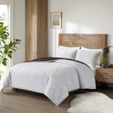 Full/Queen Faux Fur to Mink Down Alternative Comforter Set B03597271