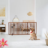 The Wooden Dog Fence Brown 64891025