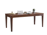 Solid Wood Desk with Drawers, Standing Desk with Smooth Edges, Home Office Desk for Small Spaces, W3204P383053