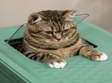 Stainless Steel Enclosed Litter Box for Cats 94651625