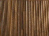 Wood Modern Buffet Cabinet with Storage, Fluted Sideboard Large Buffet with Adjustable Shelves, W1321P356151