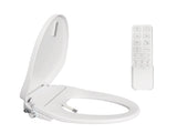 Electric Cushion Toilet Seat, Warm Water with Air Dryer, Heated Seat with Sensor and Slow Closing 29379418