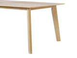 Retro Dining Table, Kitchen Room Table for 6, Minimalist Rectangular Dinette Table for Dining Room N752P294999D