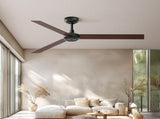 52 inch Modern Ceiling Fan with Lights,Remote Control, 3 Plywood Blades,6-Speed,Dimmable, Noiseless 85199647
