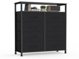 8 Drawers Fabric Dresser, Clothes Storing, Storage Tower Organizer TV Stand, for Bedrooms, 13668556
