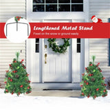 2 PCS 29 Inch Christmas Trees 76066357