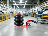 3 Ton/6600 lbs Triple Bag Air Jack with Six Steel Pipes, 17.7" Fast Lifting Pneumatic Jack with 82273029