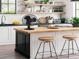 12-inch Table Fan with Adjustable 3-Speed Settings and Oscillation, Black, FT30-8MBBV 96343192