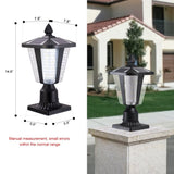 Solar Column Headlights With Dimmable LED1pack W1340103860