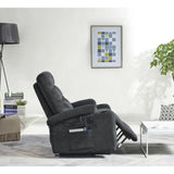 ZUN Electric Power Lift Recliner Chair with Massage and Heat for Elderly, 3 Positions, 2 Side Pockets, 08792062