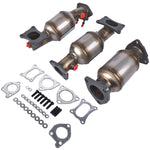 ZUN Complete Catalytic Converters for Honda Pilot 3.5L 2009-2015 45131 45132 16447 28643288