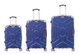 Luggage set PC material four piece travel luggage set, with rotating wheels and a sense of T3292P320449