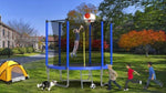 ZUN 8FT TRAMPOLINE Blue K1163P147159