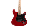 GST Stylish Electric Guitar Kit with Black Pickguard Red 12323602