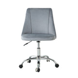 Modern velvet fabric metal legs living room furniture dining chair, plated five-claw legs, soft and W210P217847