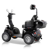 ZUN Electric Mobility Recreational Travel Scooter for Adults,Mobility Scooters for Seniors, 4 Wheel W2153133558