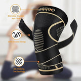 GEEKHOM Copper Knee Braces with Strap Knee Pain Women and Men, Knee Compression Sleeve 94354297