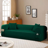 Spring Sofa with High-Quality Fabric, Pillows & Storage - Pocketed Springs, High-Density Foam, for B347P365278