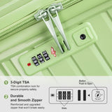 Luggage Sets 5 Piece, PP Luggage Set, Suitcases with Wheels, Hardside Hard Shell Travel Luggage with 73799168