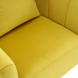 360&deg Swivel Accent Chair, Modern Velvet Fabric Living Room Armchair, Comfy Wide Upholstered with 52791993