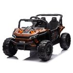 ZUN 24V Kids Ride On UTV,Electric Toy For Kids w/Parents Remote Control,Four Wheel suspension,Low W1396P163688