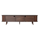 Mid-Century Modern TV Stand for 80" TV, Entertainment Center with Storage for Living Room, Bedroom, N710P257611P
