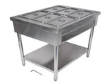 6-Pan Commercial Food Warmer, Professional Buffet Catering Food Warmer, Electric Steam Table, 38071580