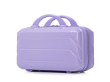 14"/20" 2 pcs/set in ABS Spinner Wheel Luggage, with Combination Lock,14" Cosmetic Case W2787P337458