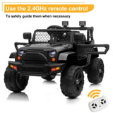 Dual Drive 12V 4.5A.h with 2.4G Remote Control Jeep Black 07310911
