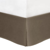 7 Piece Faux Suede Comforter Set Brown Cal King B03596969