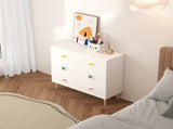 Kids 3 Drawer Dresser, Baby Nightstand for Bedroom, Storage Cabinet for Toddler Child for Living 81589726