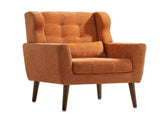 Modern Accent Chair,Chenille Arm Chairs for Living Room,Upholstered Mordern Armchair,Comfy Soft W1028102392