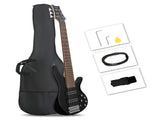 44 Inch GIB 6 String H-H Pickup Laurel Wood Fingerboard Electric Bass Guitar 16259633