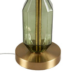 Faceted Green Glass Table Lamp B035P264525