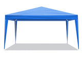 10'x10' Gazebo Waterproof Outdoor Canopy Patio Tent Party Tent for Wedding BBQ Cater, Blue 37827559