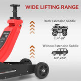 3 Ton Big Wheel Hydraulic Car Jack for Trucks, SUVs, ATVs, Red 21238072