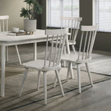 2 Pieces Set Dining Side Chair Rustic Modern Farmhouse Design Retro Design Easy to Assembly W2537P214544