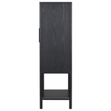 U_STYLE Sophisticated Oak Veneer Cabinet with multiple storage functions,Suitable for N711P210122B