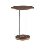 Tareel Antique Bronze Round Accent Table B050P364436