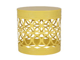 Outdoor Metal end Table -Large 73607.00YLW