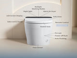 Tankless Smart Toilet With Bidet Built In, One-piece Bidet Toilet Seat, Auto Flush,Heated Seat, Warm W3598P362101