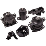 Engine Motor & Transmission Mounts x6 For Honda Accord 3.0L 2003-2007 Auto Trans 34655049