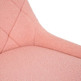 Modern teddy velvet fabric golden leg living room furniture dining, electroplated five-claw W210P212573