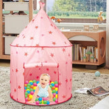 Children Play Princess Tent Pink - Tent for Girl Castle Indoor/Outdoor Foldable with Carry Case 90661501